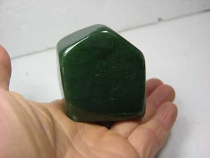 9,10 oz Russia 100% naturale fetta di neferite giada grezza caduta 258 g 57 mm - Foto 1 di 7