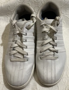 K Swiss Mens Classic VN Sneaker White White Size 13 Clean Athletic Casual - Picture 1 of 6