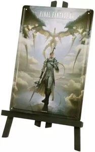 Dion & Bahamut Metallplatte mit Staffelei "Final Fantasy XVI" - Bild 1 von 3