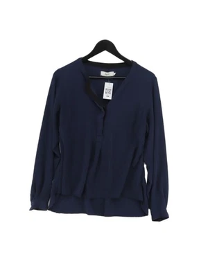Zizzi Women's Blouse S Blue 100% Other Long Sleeve Round Neck Basic - Image 1 of 4