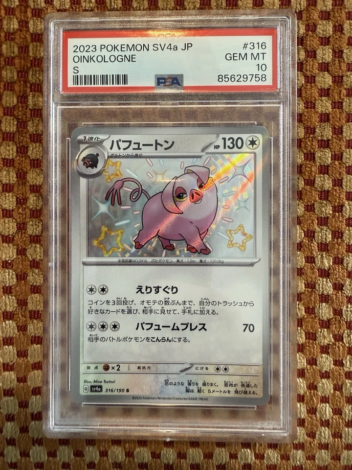 2023 Pokemon Oinkologne #316 PSA 10 - Image 1 of 2