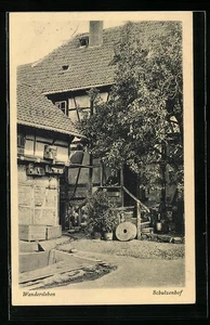 Wandersleben, Idyll am Schulzenhof, Ansichtskarte - Picture 1 of 2