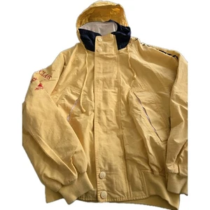 Vintage Men Nautica Challenge Sailing Gear J-Class Jacket Small Tuck Away Hoodie - Picture 1 of 22
