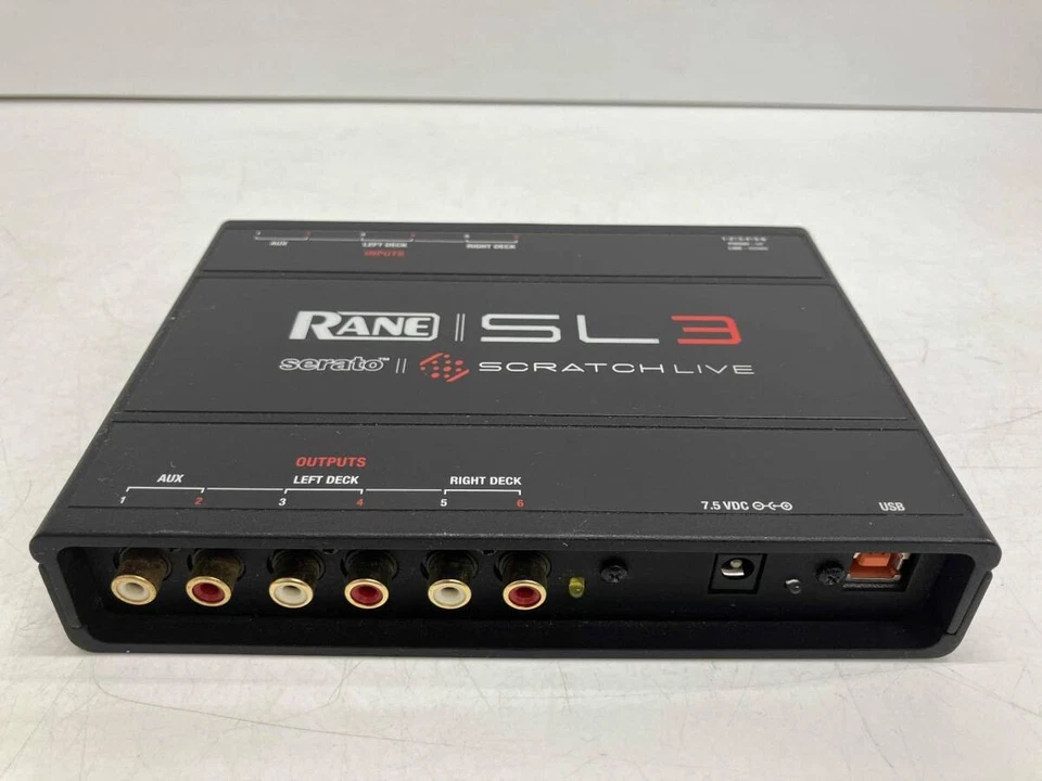 RANE SL3 with USB Cable, Install Disc and User's Manual Tested Working - Image 1 of 4