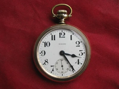 Antique E. Howard 16s 21j Series 11 Railroad Chronometer Pocket Watch, YGF Case - Image 1 of 4