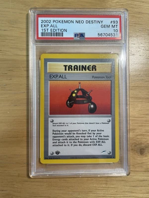 Pokémon TCG EXP.ALL Neo Destiny 2002 93/105 1st Edition Rare PSA 10 GEM MINT - Image 1 of 2
