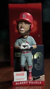 Albert Pujols 703 Home Runs Bobblehead St. Louis Cardinals SGA - Picture 1 of 3