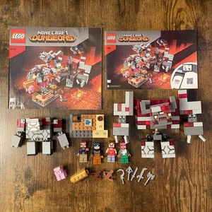 LEGO Minecraft Dungeons 21163 The Redstone Battle - Casi Completo *leer* - Imagen 1 de 17