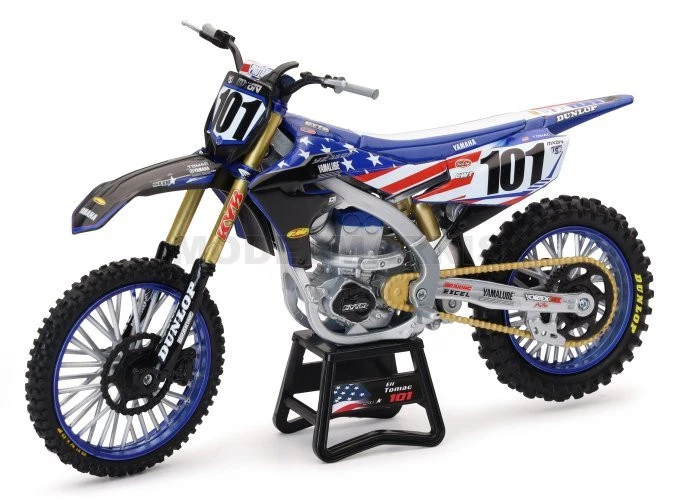 NEW RAY 58423 1/12 Yamaha YZ450F Motocross Of Nation Bike #101 Eli Tomac - Bild 1 von 1