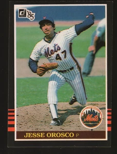 1985 Donruss Baseball #75 - Jesse Orosco - New York Mets  85-097 - Picture 1 of 2
