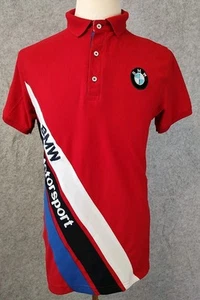 BMW Motorsports Puma Racing Polo Shirt Mens  Embroidered Big Spell NWT - Picture 1 of 19