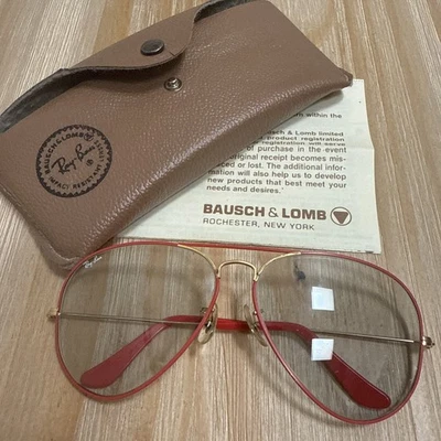 Gafas de sol Ray Ban B&L NOS - Mod.Aviator - Colores clásicos - 62/14 - Estuche original Foto 1 de 4