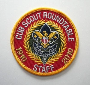 Boy Scouts of America 2010 Centennial Cub Roundtable Staff Patch - Picture 1 of 1
