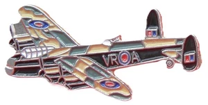 Prendedor de bombardero Lancaster de la Segunda Guerra Mundial insignia avión piloto avión de la Fuerza Aérea - Imagen 1 de 4