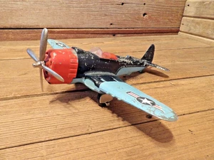 Vintage Hubley P-47 U.S. WWII Thunderbolt Fighter Plane - Picture 1 of 15