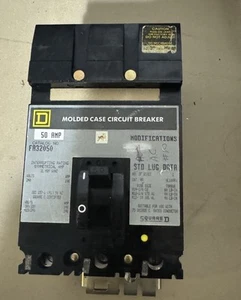 Disyuntor Square D FA32050 3 polos 50 amperios 240 voltios línea I - súper limpio - Imagen 1 de 5