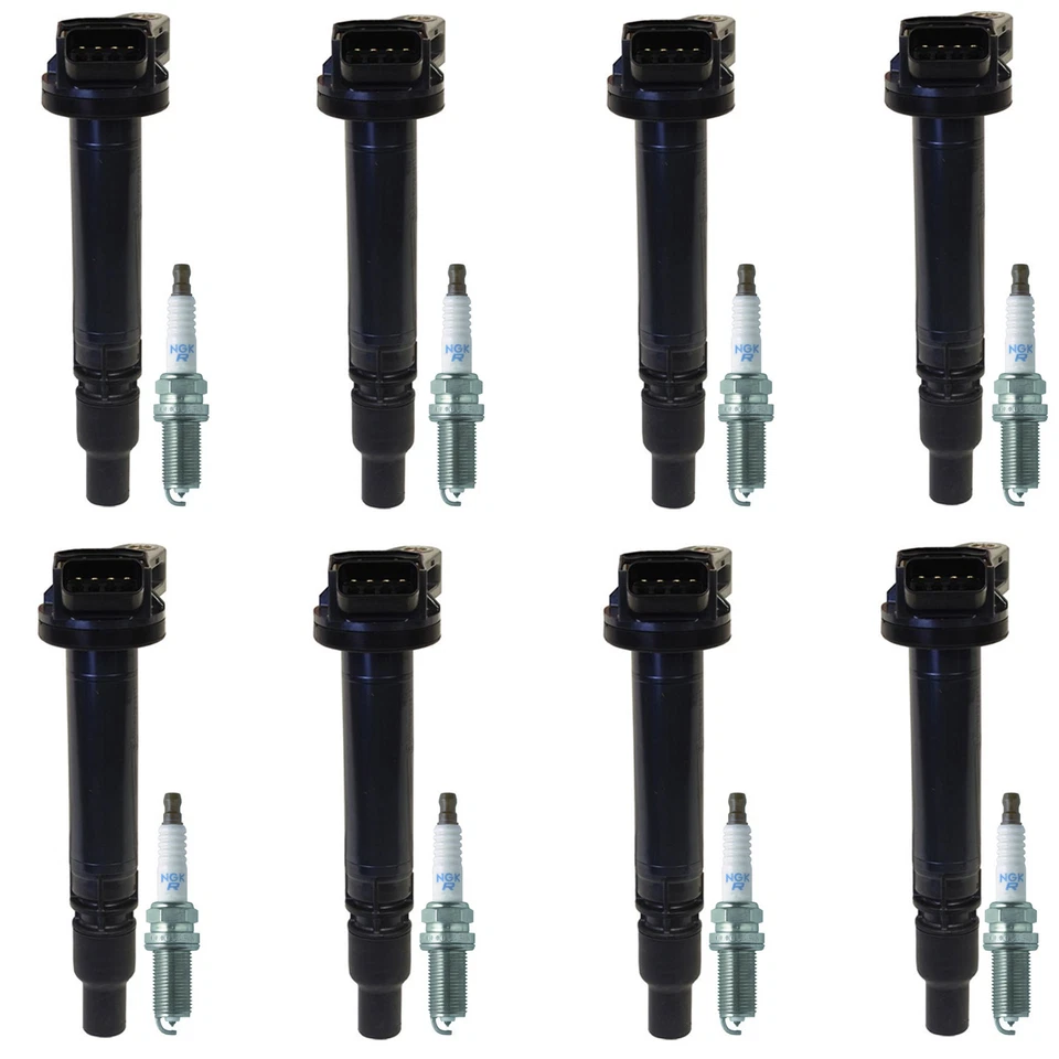 Kit de bujías Denso 8 bobinas de encendido 8 NGK Platinum para GX460 LX570 Tundra V8 Foto 1 de 1