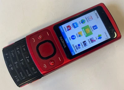 Nokia 6700 Slide (6700s) Mobile Phone UNLOCKED Slider RED / BLACK- Fully Working - Image 1 of 4