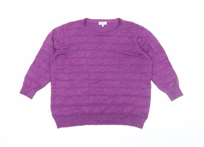 Country Casuals Women’s Purple Pullover Jumper M - Image 1 of 4