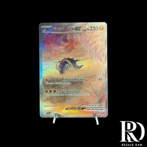 Great Tusk ex 246/198 Sv01: Conjunto Base Escarlata y Violeta Holo - Imagen 1 de 2