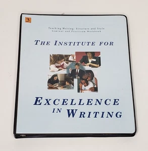 IEW - Teaching Writing: Structure and Style Seminar Practicum Workbook Binder - Picture 1 of 5