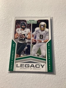 Selecciones del draft Panini Contenders 2020 - Legacy Justin Herbert, Marcus Mariota #6... - Imagen 1 de 2