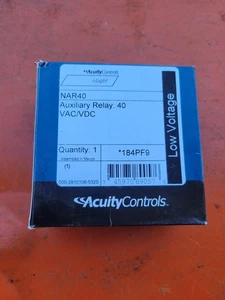 Acuity Controls NAR40 Auxiliary Relay 40VAC/VDC, Low Voltage - Picture 1 of 2