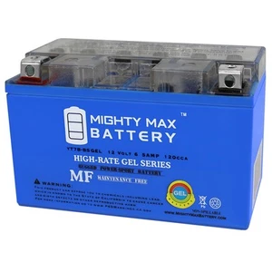 Mighty Max YT7B-BS GEL 12V Replacement Battery for Suzuki DR-Z 400 SM WVB8 05-09 - Picture 1 of 6