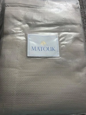 MATOUK Augusta Pebbled Coverlet  Full/Queen  94x97 - Image 1 of 3