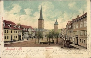 Ak Arnstadt in Thüringen, Riedplatz - 3737972 - Bild 1 von 2