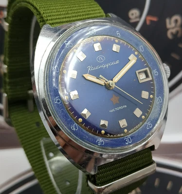 军用手表 Vostok Komandirskie 苏联 Wostok 机械服务苏联军队 ⭐ — 第 1/4 张图片