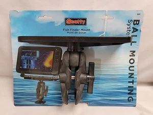 Scotty 0163 Ball-Mount Fish Finder and Universal Mounting Plate , Black , Large - Imagen 1 de 3
