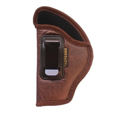NEW BROWN IWB Soft Leather Holster Houston - You'll Forget It's On! Choose Model - Image 1 of 4