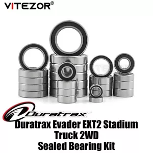 For Duratrax Evader EXT2 Stadium Truck 2WD Sealed Bearing Kit - Picture 1 of 4