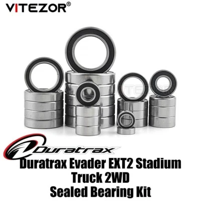 For Duratrax Evader EXT2 Stadium Truck 2WD Sealed Bearing Kit - Image 1 of 4