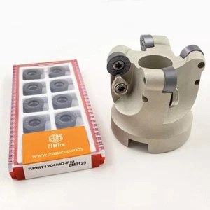 EMRW 6R50-22-4T+ RPMT 1204MO Round Nose Face Milling Cutter Indexable Face Mills - Imagen 1 de 9