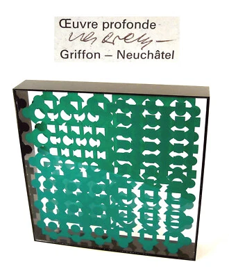 Victor Vasarely 1908 Pécs / Helios / Op Art / Objektkasten, handsigniert / 1967 - Bild 1 von 4