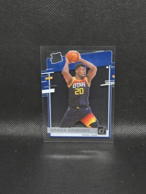 Udoka Azubuike 2020-21 Panini Clearly Donruss Rated Rookie #69 - Image 1 of 2