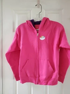 NEW Hanes Comfortblend Zipfront Hoodie, Girls Size M - Picture 1 of 3
