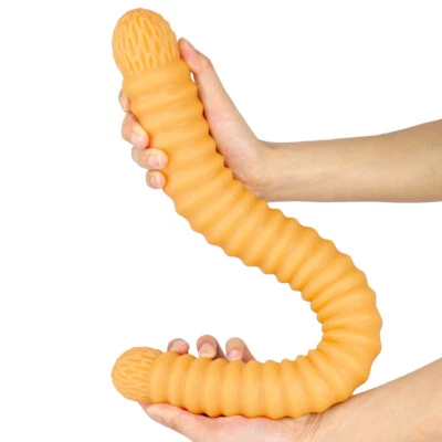 Super Long Thick Double Dildos Anal Plug Vaginal Anal Dilator Prostate Massager - Image 1 of 4