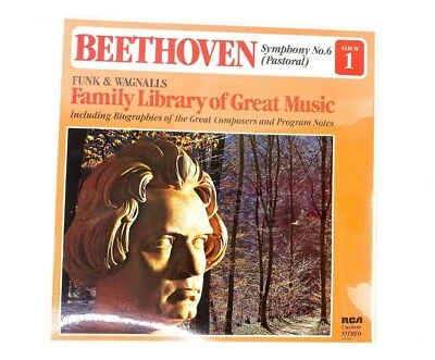 Beethoven Symphony No 6 Pastoral Family Library of Great Music LP Record NEW - Image 1 of 4
