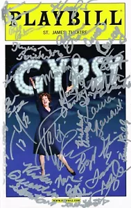 Gypsy Revival Originalbesetzung SIGNIERT Playbill Patti LuPone Laura Benanti COA - Bild 1 von 1
