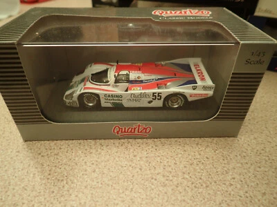 Edición limitada Quartzo 1:43 QLM99014 Porsche 956 Long Tail Le Mans 1986 intacto Foto 1 de 4