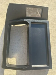 ⭐️82-93 Chevy GMC S10 S15 Blazer Jimmy BLACK Floor 4x4 Shifter Cover Auto OEM - Picture 1 of 5