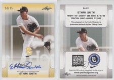 2017 Leaf Perfect Game National Showcase Yellow /25 Ethan Smith #BA-ES1 Auto
