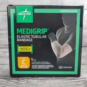 MEDIGRIP Elastic Tubular Bandage for Support and Compression SIZE C for Arms - Picture 1 of 4