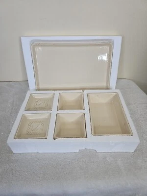 Sorrento 6 Piece Stoneware Appetizer Set - Image 1 of 4