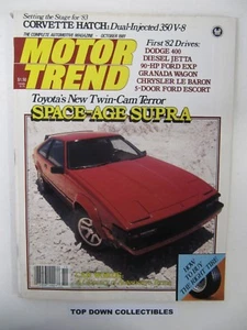 Motor Trend Magazin Oktober 1981 Maserati Quattroporte - Bild 1 von 3
