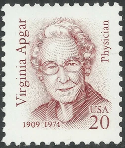 Scott 2179a, the 1994 Virginia Apgar 20¢ Single - Mint, Never Hinged - Picture 1 of 1