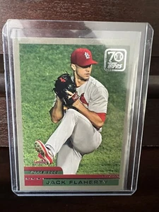 2021 Topps #70YT-50 Jack Flaherty St. Louis Cardinals Baseball Card - Picture 1 of 2